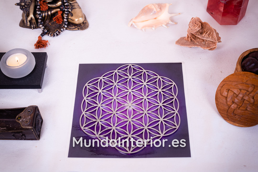 Ilustración potenciadora para Parrillas de Reiki :: Flor de la Vida - Imagen 4