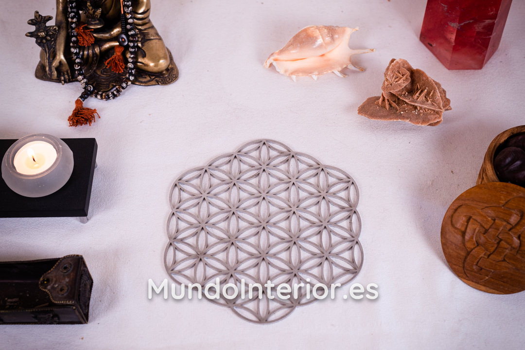 Parrilla de Reiki :: Flor de la Vida (20 cm) - Imagen 3